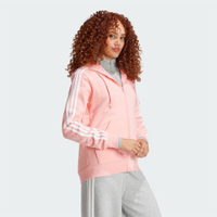 Adidas Essentials 3-Stripes Full-Zip Fleece Hoodie (Women)