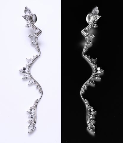 diamond earrings by Fernando Jorge