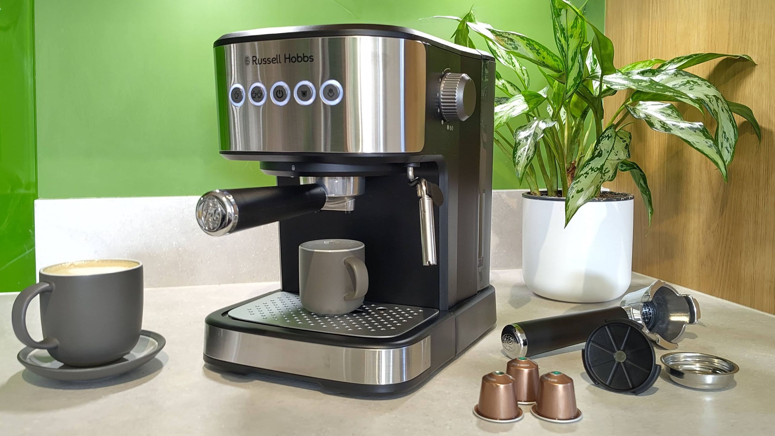 I tested the tiny Russell Hobbs coffee maker that uses grounds or Nespresso pods — but I discovered one infuriating drawback I tested the tiny Russell Hobbs coffee maker that uses grounds or Nespresso pods — but I discovered one infuriating drawback
