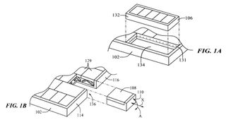 Two designs of the Apple Keyboard patent.