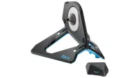 The Tacx Neo 2T trainer complete with riser block