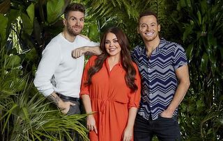 I'm A Celebrity... Extra Camp on ITV2 with hosts Joel Dommett, Scarlett Moffatt and Joe Swash