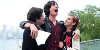 Logan Lerman, Ezra Miller, and Emma Watson in The Perks of Being a Wallflower