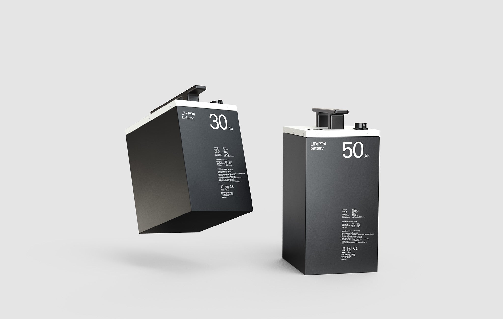 Vässla EPA1 Electric Scooter battery packs