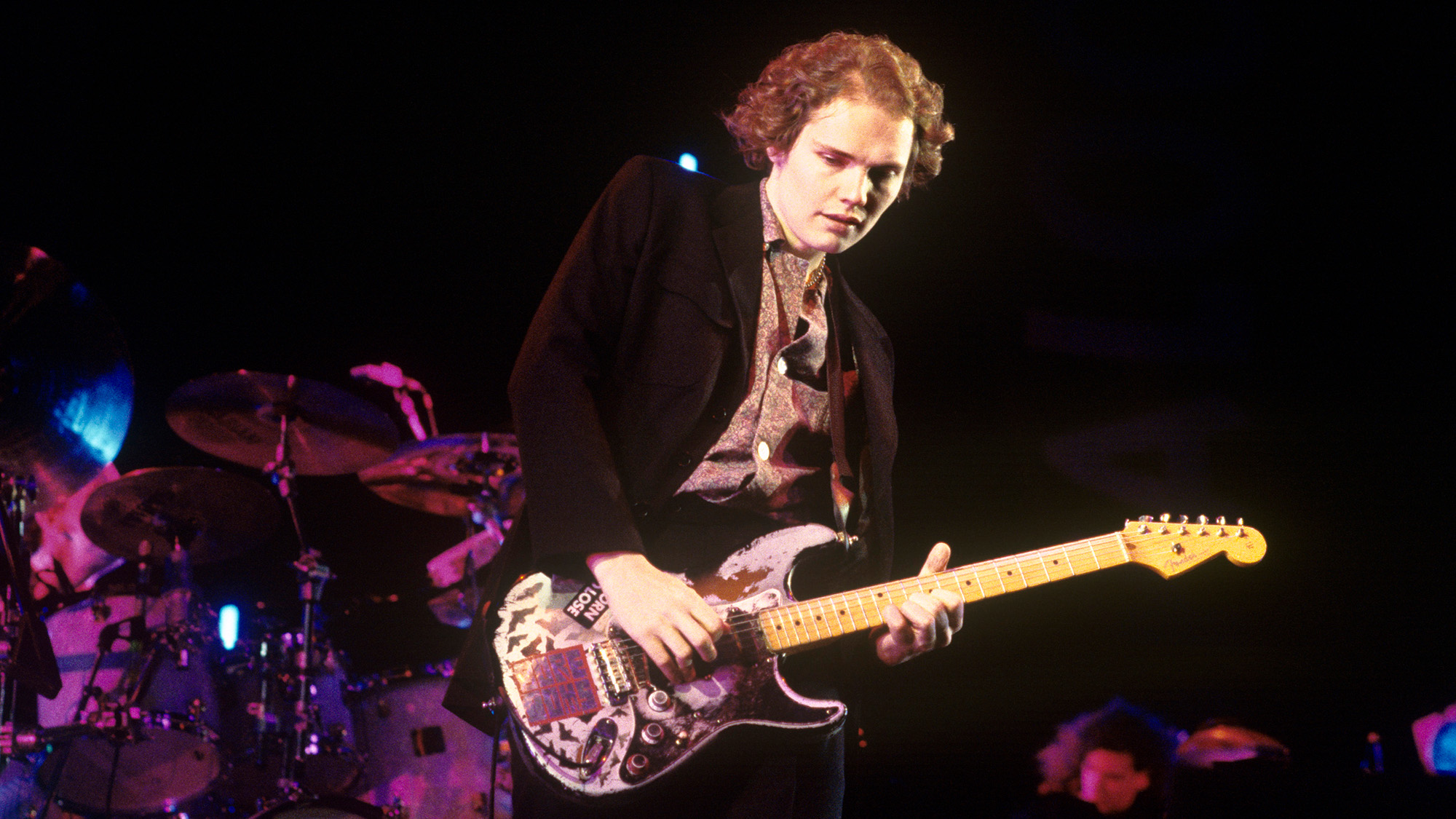 Billy Corgan of Smashing Pumpkins performing at Lollapalooza '94 at Downing Stadium on Randall's Island, New York City on August 6, 1994.