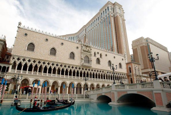 The Venetian in Las Vegas.