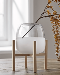 Frosted standing vase | Was £55, Now £27.50 (Save 50%)