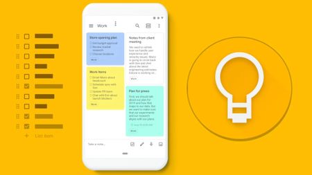 Google Keep on phone