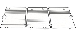 rectangular folding cooling rack