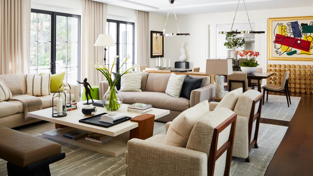 3 top designers agree on this open-plan layout trick – to zone your space quickly