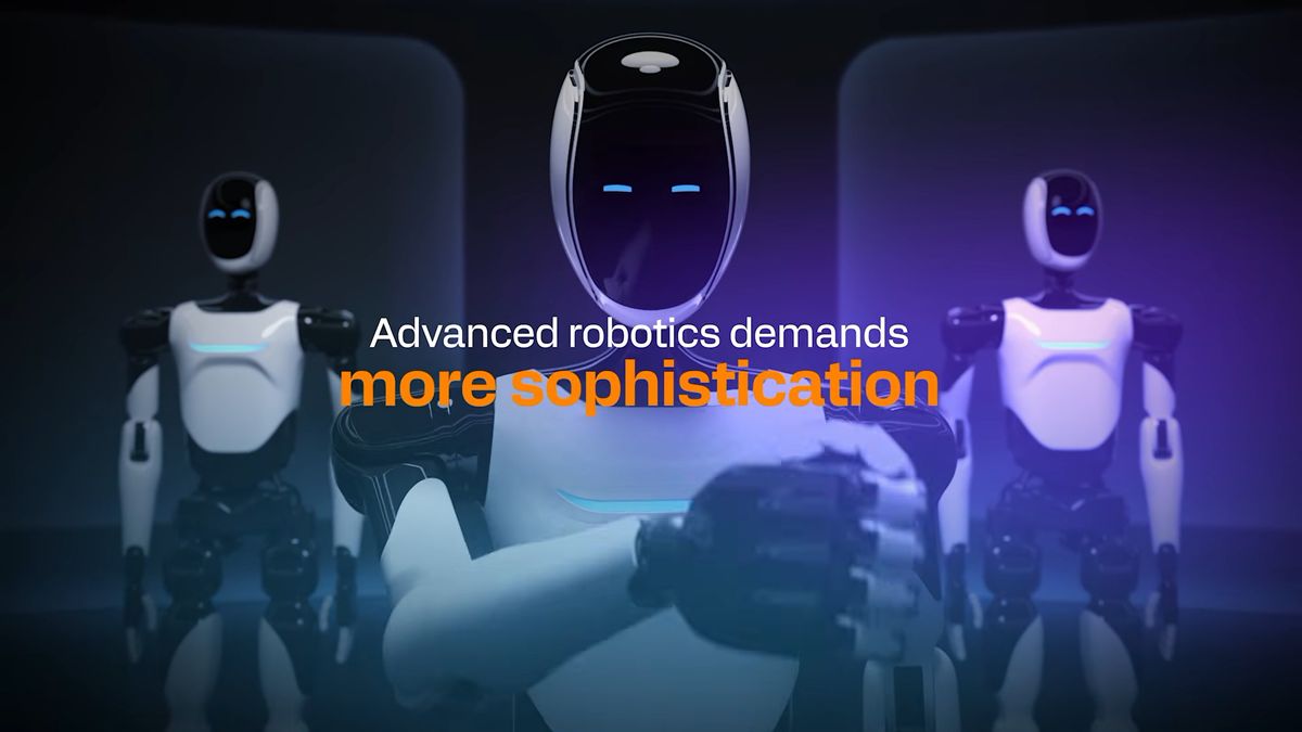 Photo of autonomous vehicle, robot, robotics warehouse