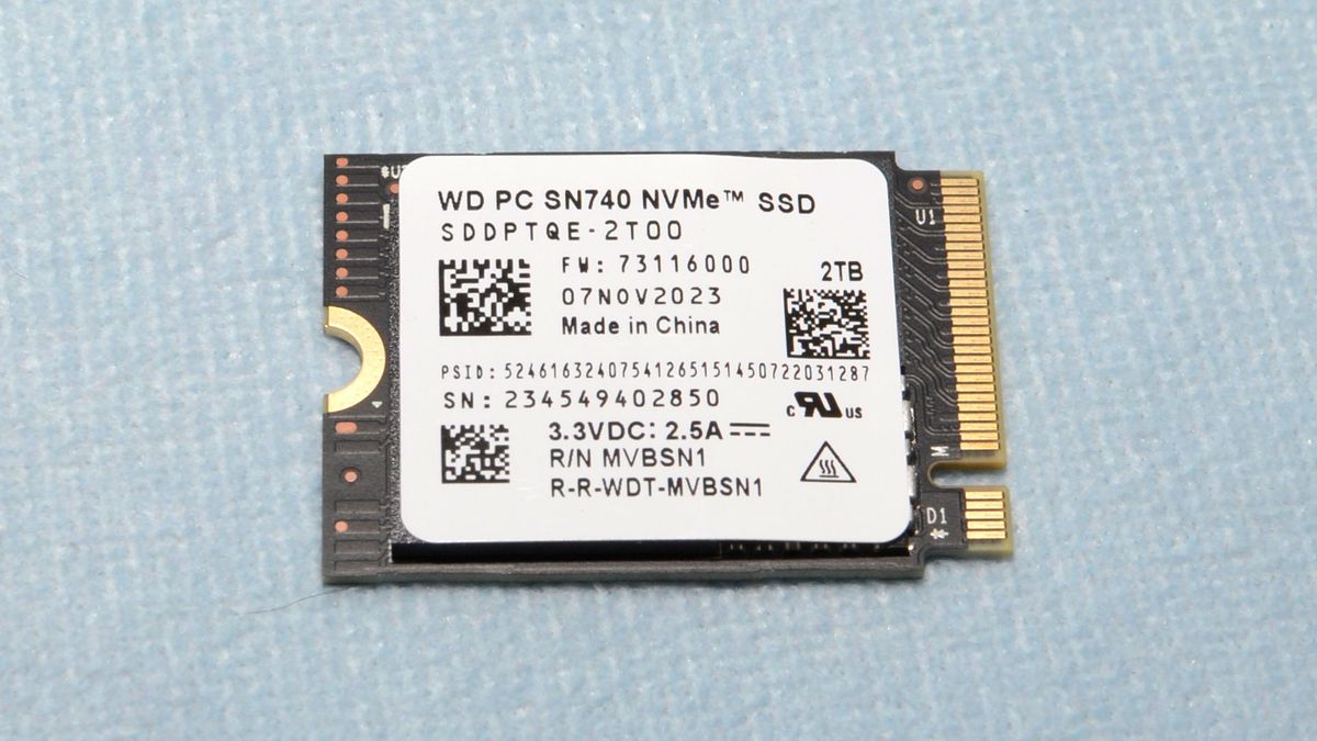The WD SN740 is a popular OEM M.2 2230 SSD that brings TLC and decent performance to the popular portable device form factor. The trade-offs are more 