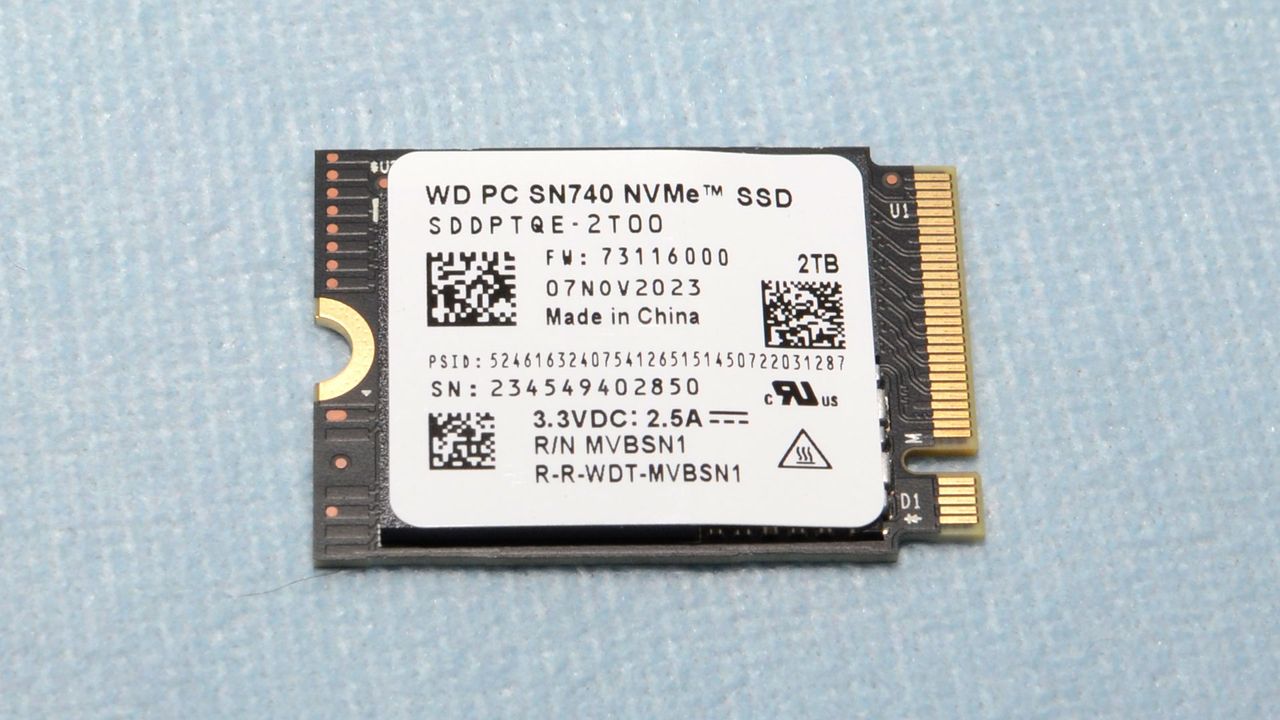 内蔵型SSD WD SN740 2TB SSD 2230 SteamDeck ROG ALLY WD SN740 2TB review: The M.2 2230 OEM SSD of choice | Tom's Hardware