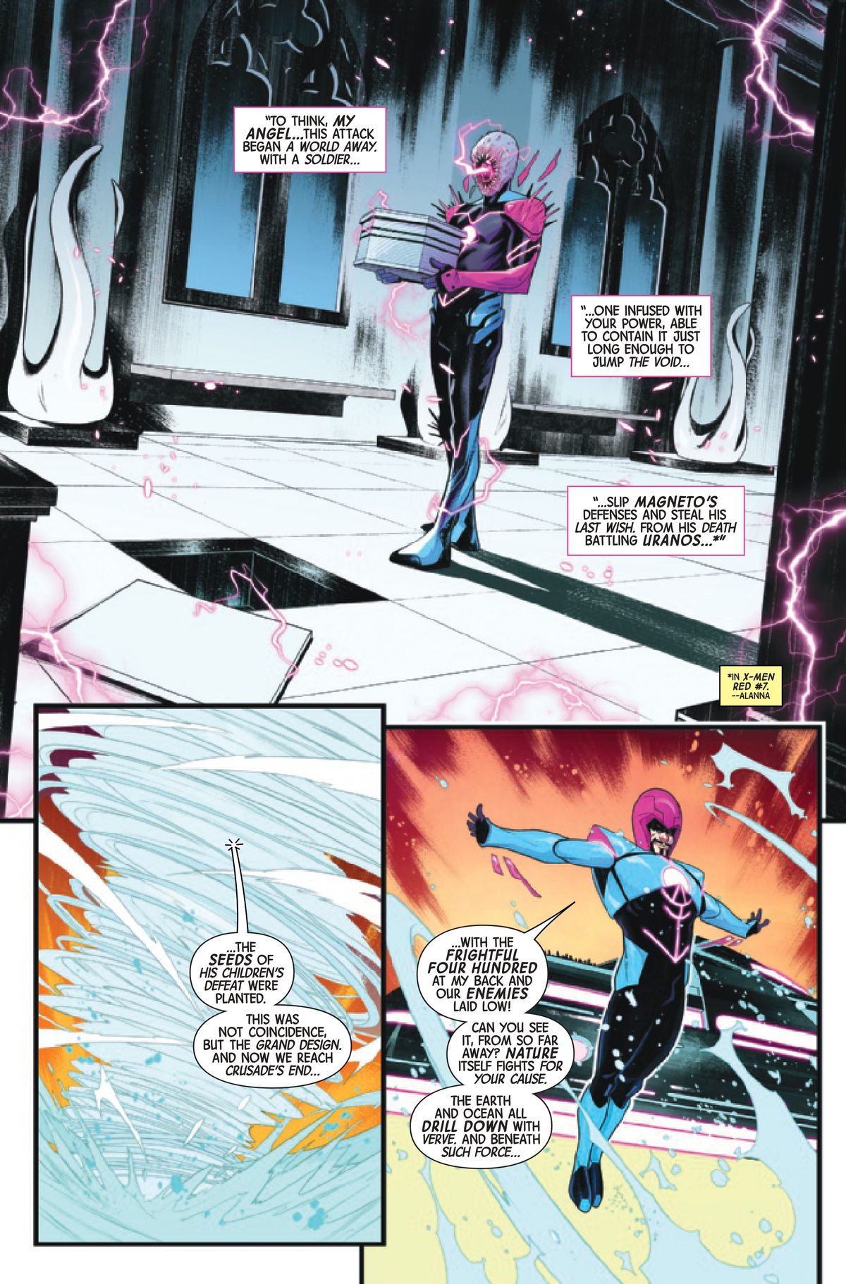 Art from Scarlet Witch &amp; Quicksilver #4