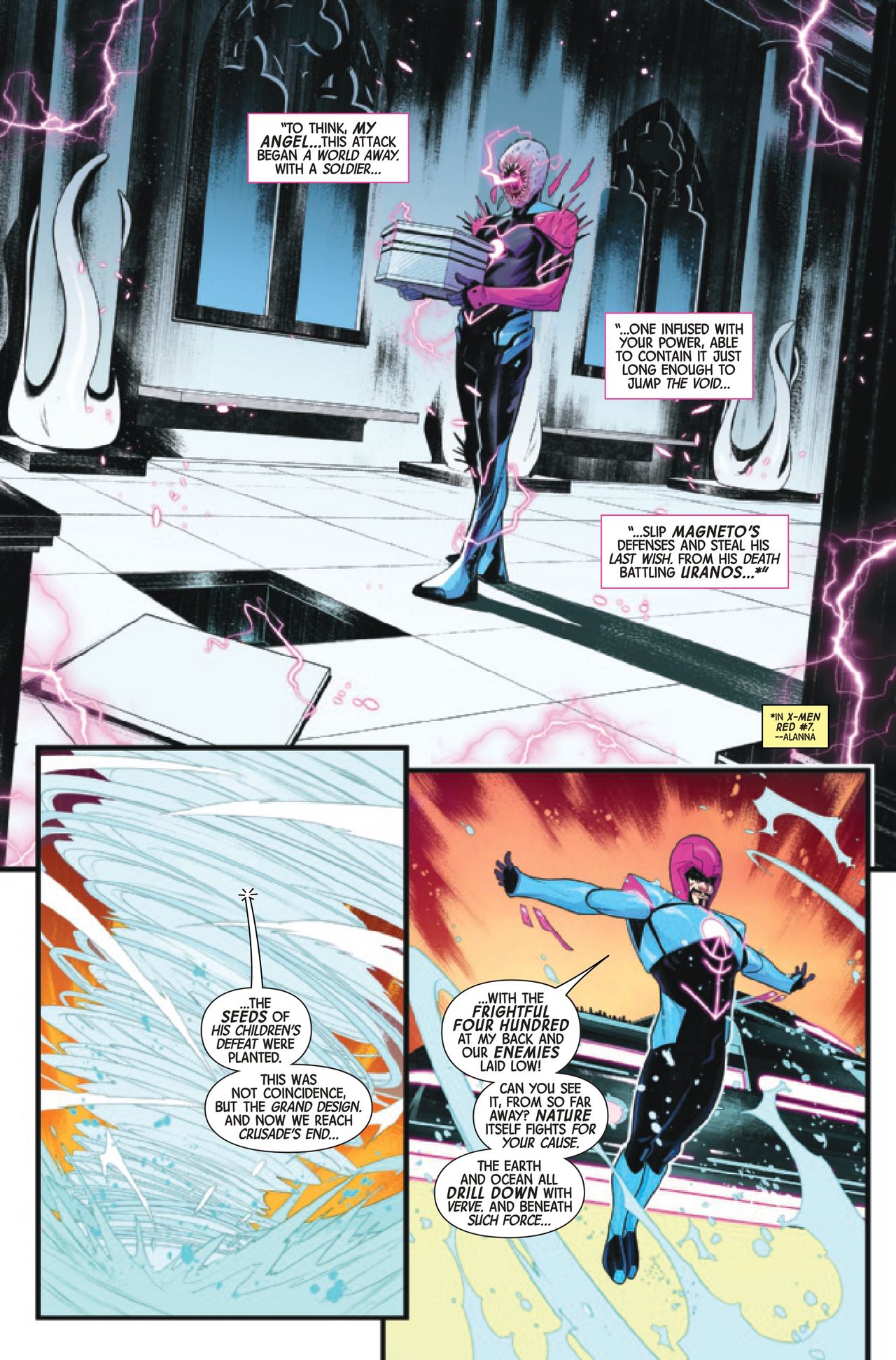 Art from Scarlet Witch &amp; Quicksilver #4