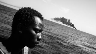 SOS Méditerranée, Aquarius, on the Mediterranean Sea between Libya and Italy 2016After the rescue, the migrants’ boat was pulled away and burned to prevent it from drifting or being reused by smugglers