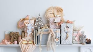 vintage Christmas gift wrapping ideas
