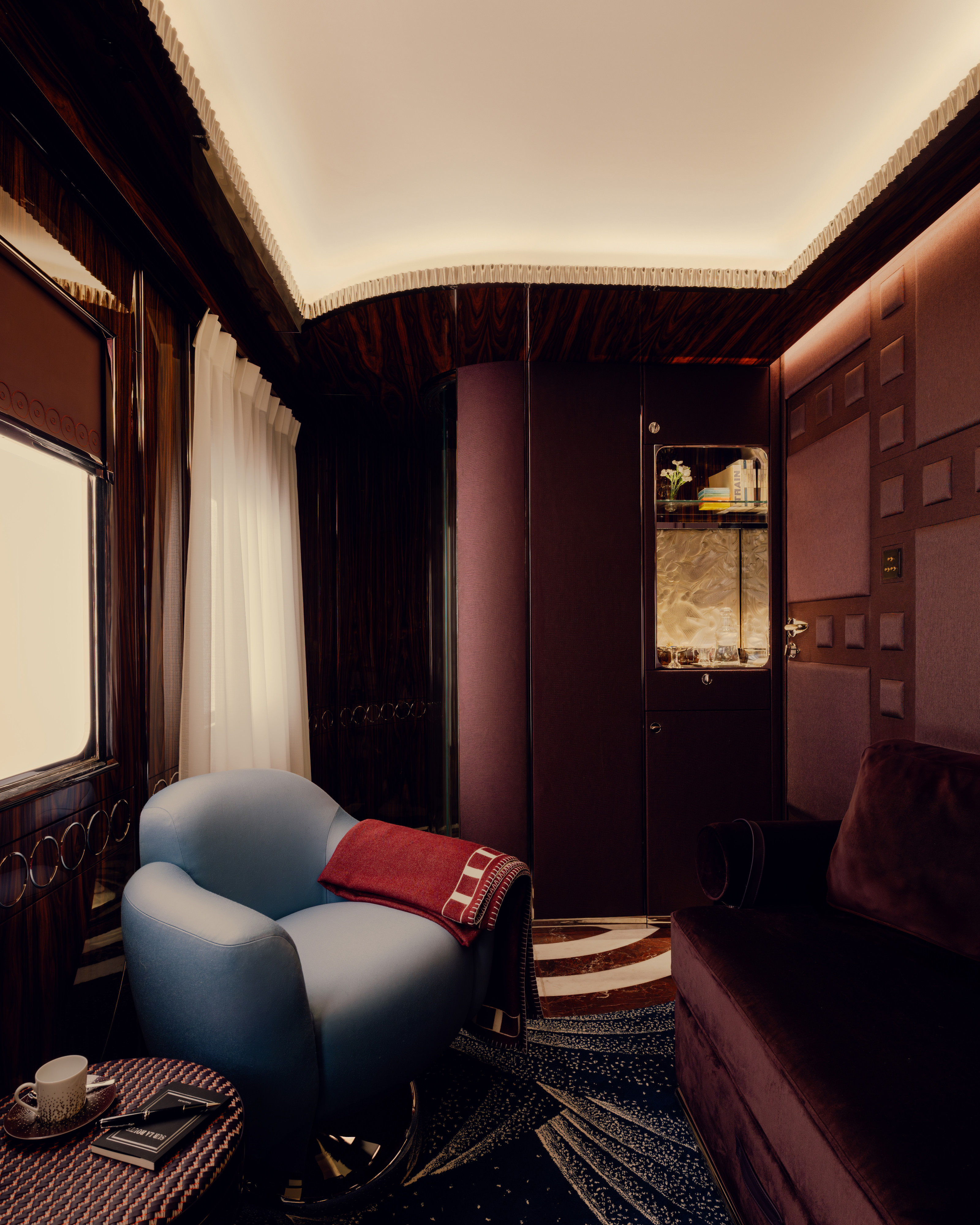 A suite on the Orient Express, 2027