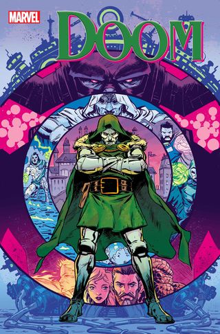 Doom #1 cover art by Sanford Greene
