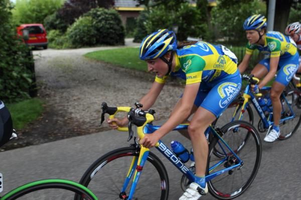 Lucinda Brand (AA Drink) was one of five from her team in the break