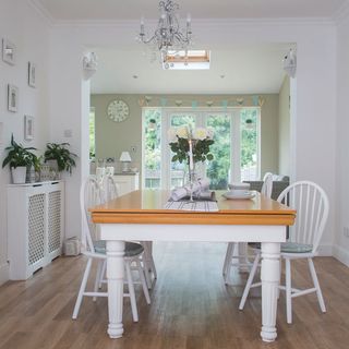 dining room with table and chair