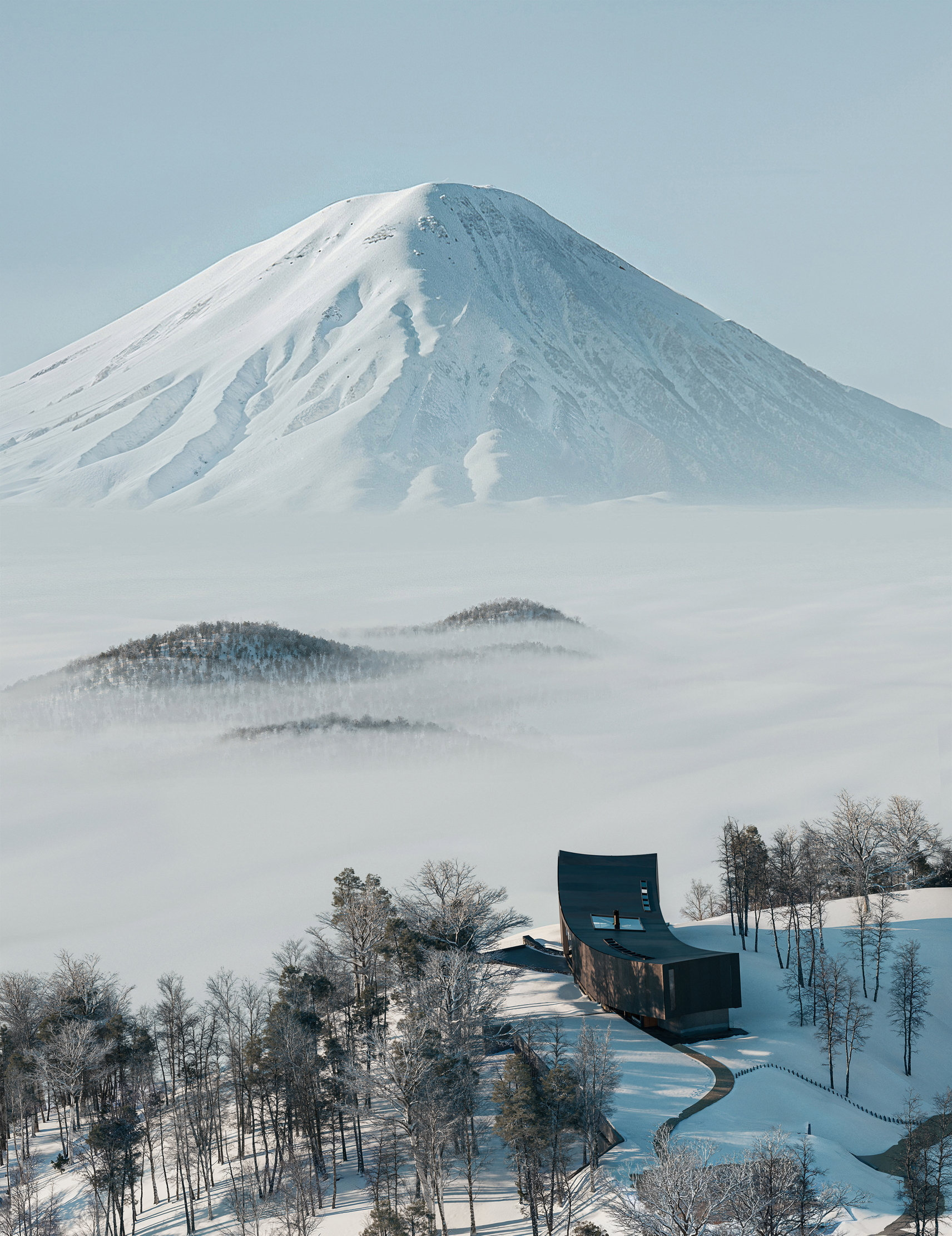 Images of the NOTAHOTEL project in Rusutsu