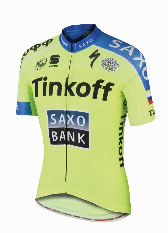 Gallery: Tinkoff-Saxo reveal new jersey for 2015 | Cyclingnews