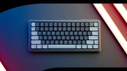 Render of Cherry XTRFY K63W Pro gaming keyboard