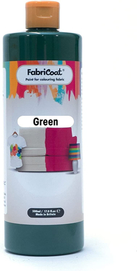 FabriCoat fabric paint in green, Amazon
