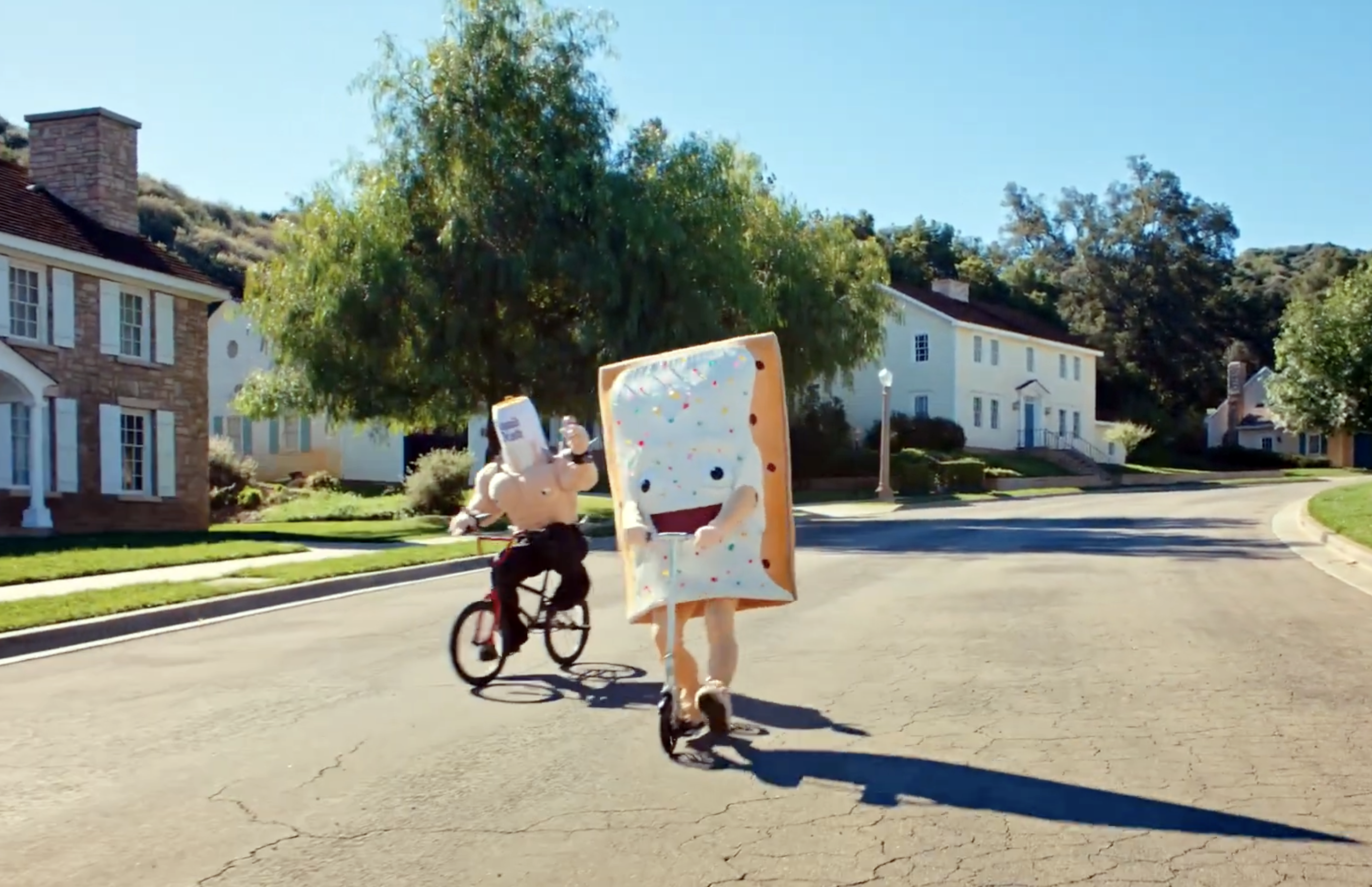 Liquid Death x Pop-Tarts advert