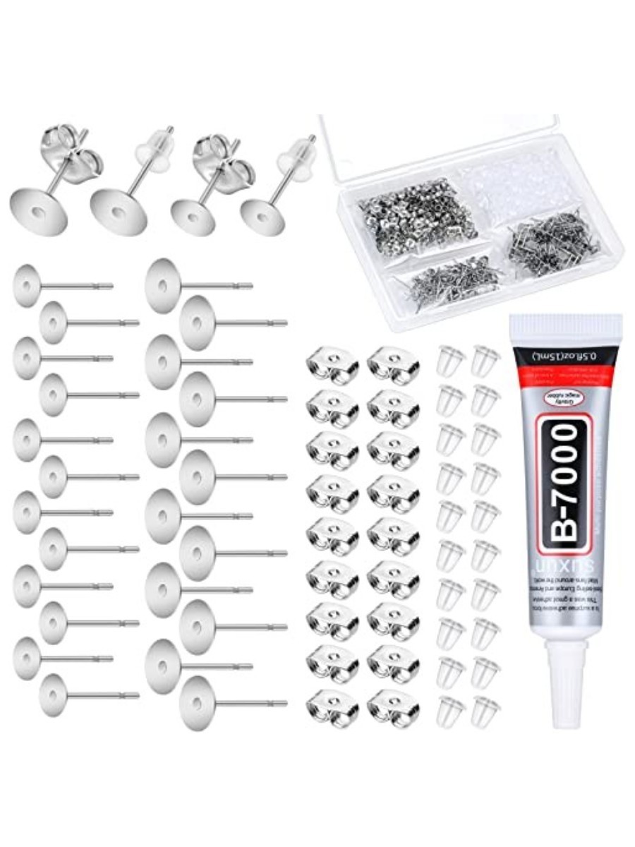 Glue &amp;amp; Earring Posts Kit