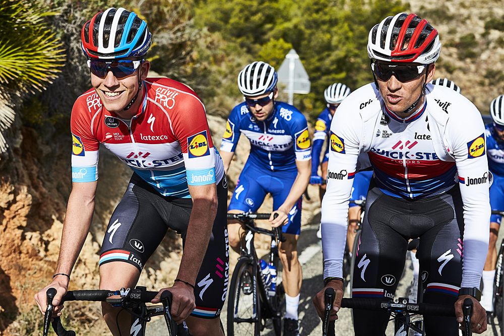 Quick-Step Floors training in Calpe