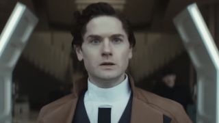 Kyle Soller looking concerned on Andor Season 2