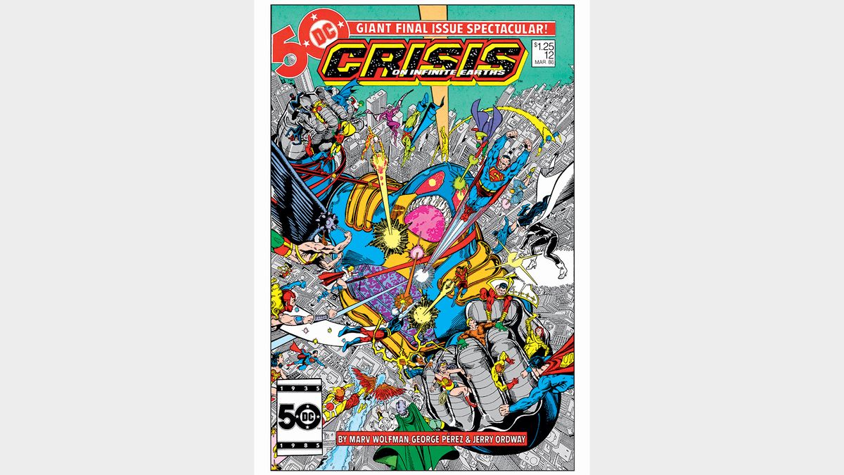 CRISIS ON INFINITE EARTHS #12 FACSIMILE EDITION