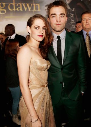 Kristen Stewart and Robert Pattinson.