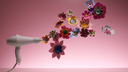 hair dryer with flowers - amazon prime day