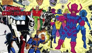 Infinity Gauntlet Thanos vs Celestials