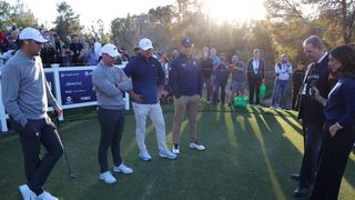 The coin toss at The Showdown