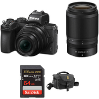 Nikon Z50 twin lens kit + extras | $1,146.95 | $1,146.95
SAVE $204.80 (B&amp;H)