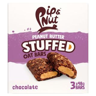 Pip & Nut Peanut Butter Stuffed Chocolate Oat Bars