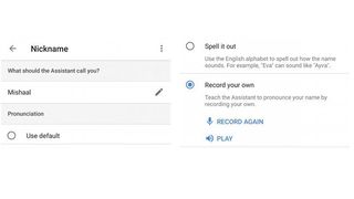 Google Assistant Pronounce