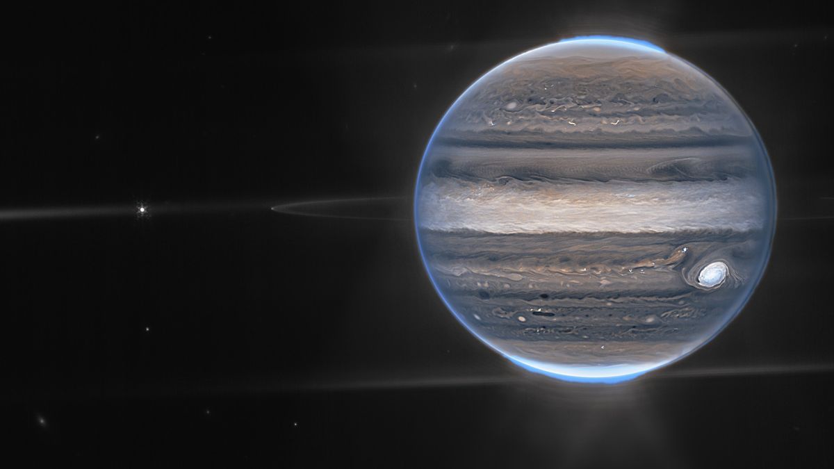 Jupiter's auroras look radiant in new James Webb Space Telescope images