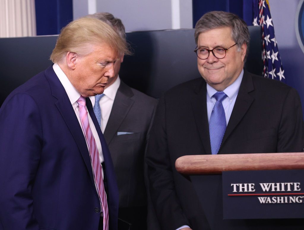 Trump and William Barr