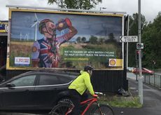 Brandalism's Shell billboards