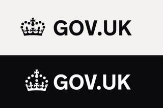 The new logo below the old logo for gov.uk