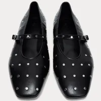 Studded Buckle Flat Ballet Pumps | £39.50 at M&amp;S