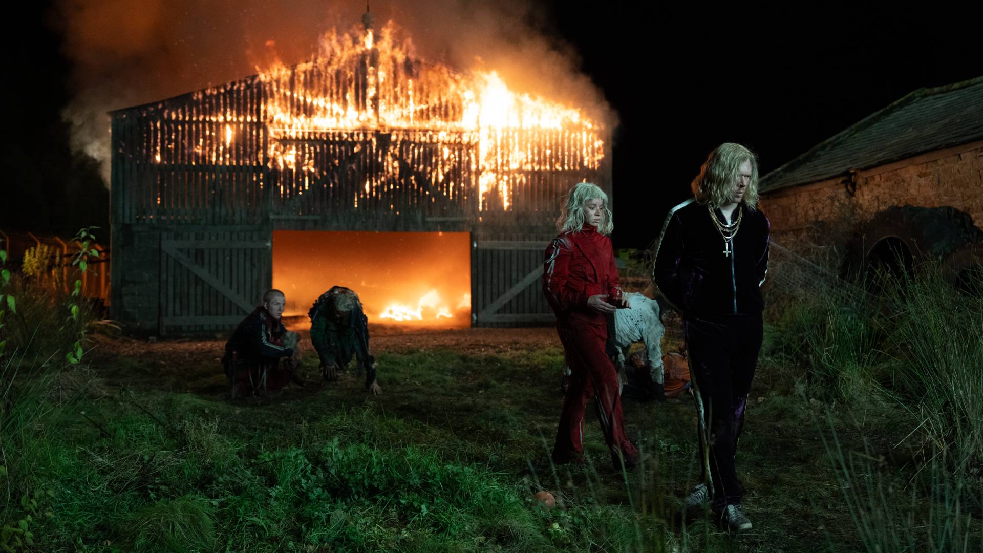 Jack O'Connell as Sir Jimmy Crystal in 28 Years Later: The Bone Temple