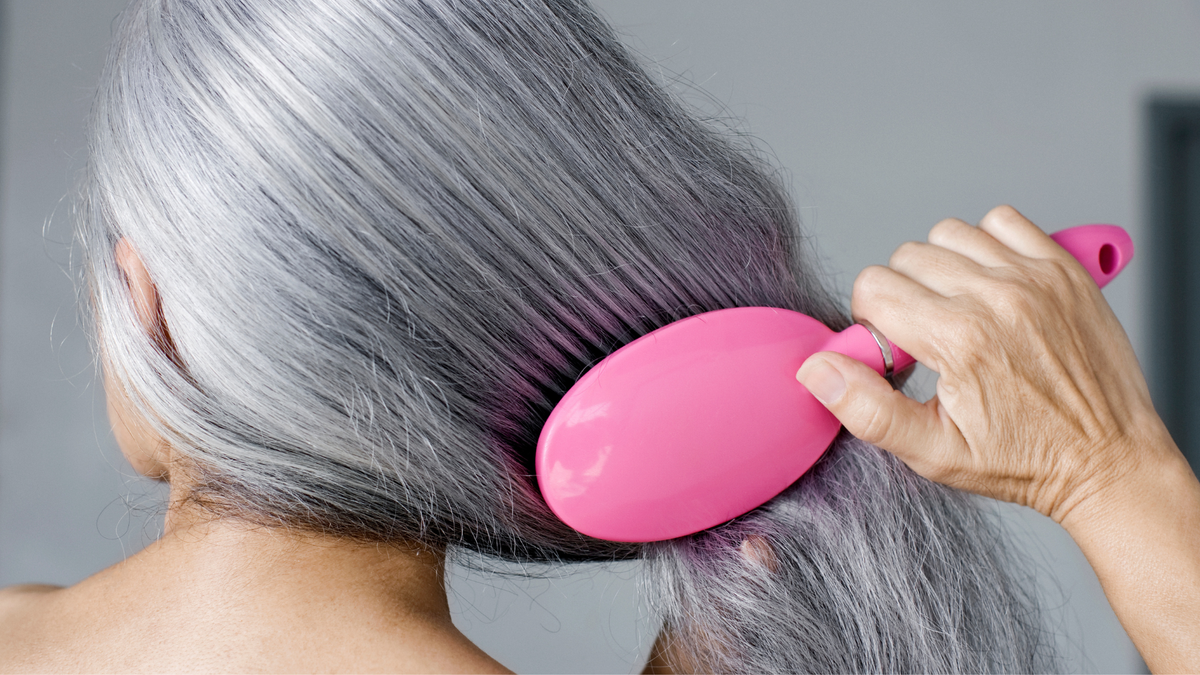 Here's How To Effectively Cover Coarse, Wiry Grey Hairs | Marie Claire UK