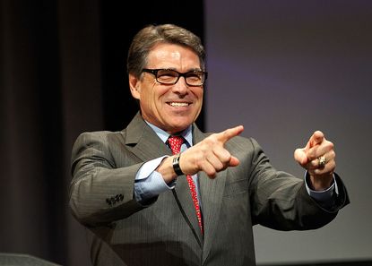 Rick Perry just volunteered himself to be VP to Trump.