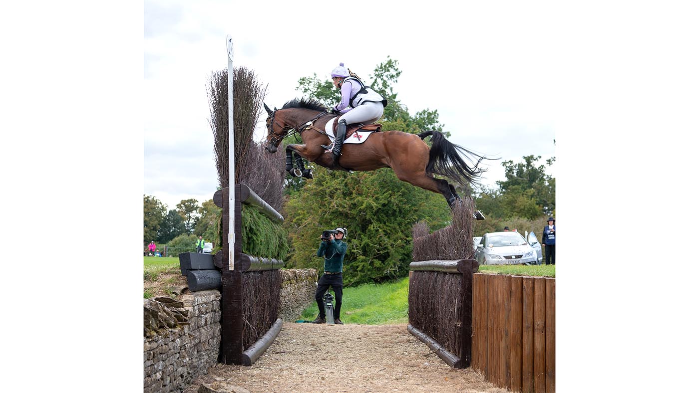 Gemma Tattersall and Santiago Bay at Burghley 2019